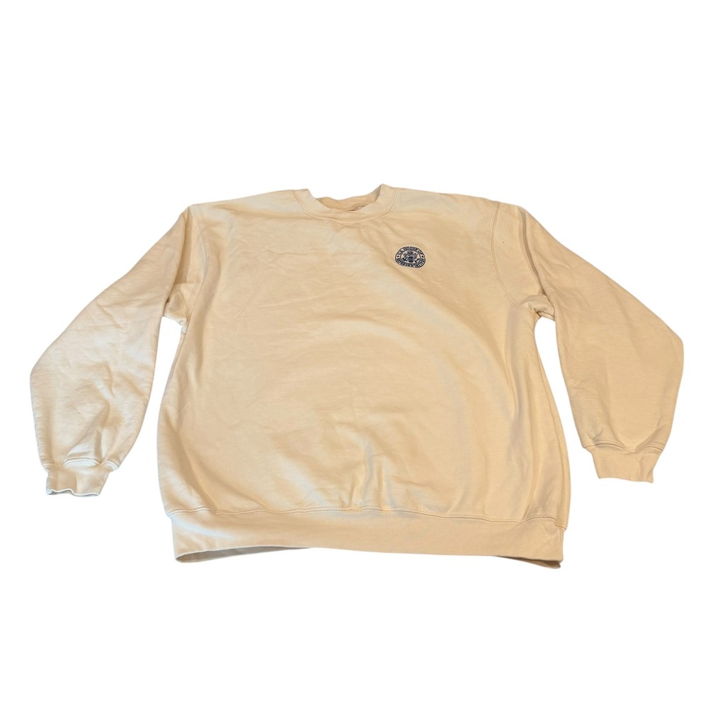 Bayside US House of Representatives Sweatshirt Mens 2XL Ivory USA Embroidered